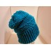 TYD-1205 : Teal Handmade Knitted Oversized Slouchy Chunky Hat at RTD Gifts