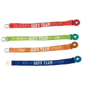 RTD-41374 : 4-pack Gods Team Neon Nylon Friendship Bracelets Cross Christian VBS at RTD Gifts RTD-41374 : 4-pack Gods Team Neon Nylon Friendship Bracelets Cross Christian VBS at RTD Gifts