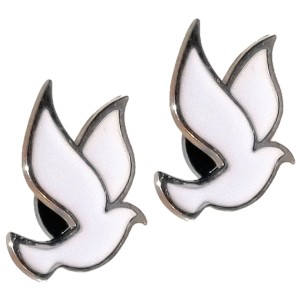 RTD-29762 : 2-Piece White Dove Pin Set - Christian Faith & Universal Peace Jewelry at RTD Gifts RTD-29762 : 2-Piece White Dove Pin Set - Christian Faith & Universal Peace Jewelry at RTD Gifts