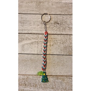JTD-1018 : Christmas Rubber Band Keychain at RTD Gifts