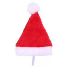 Plush Santa Hat for Cats and Small Dogs