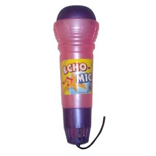 X-Large ECHO MIC - Pink / Purple Toy Reverb Microphone