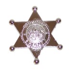 Plastic Deputy Sheriff Badge