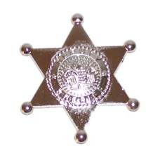 Plastic Deputy Sheriff Badge
