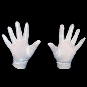 RTD-1303 : White Costume Gloves For Teens and Adults at RTD Gifts