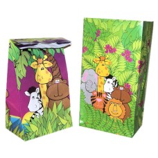 Zoo Animal Party Paper Treat Bags