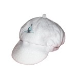 Baby Sailboat Sailor Hat - White Terry Cloth