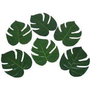 RTD-1462 : Large 8 inch Polyester Tropical Fern Palm Leaves at RTD Gifts