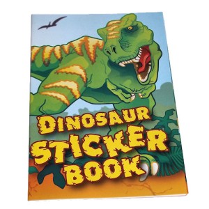 RTD-1478 : Dinosaur Stickers Book Prehistoric Party Favor Activity at RTD Gifts