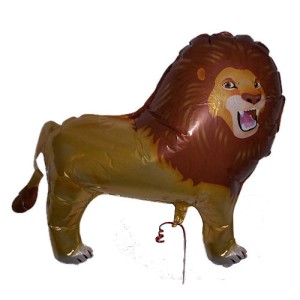 RTD-1502 : Lion - 32 inch Mylar Zoo Animal Balloon at RTD Gifts