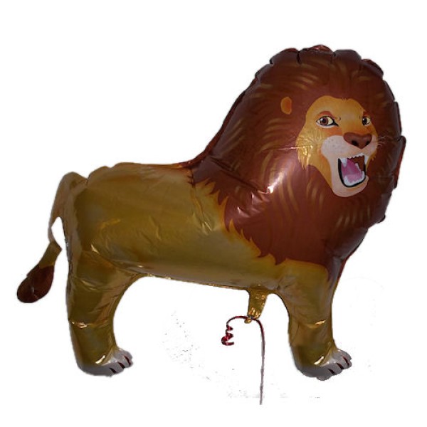 Flexmetal 32" Lion Mylar Balloon Giant Jungle Animal Foil Party Decoration