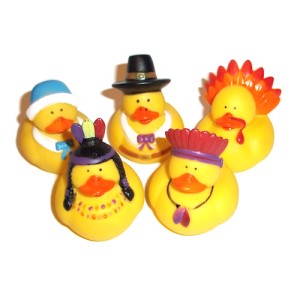 RTD-1557 : Thanksgiving Rubber Duckies at RTD Gifts