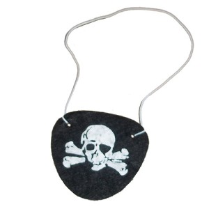 RTD-1614 : Felt Pirate Eye Patch at RTD Gifts