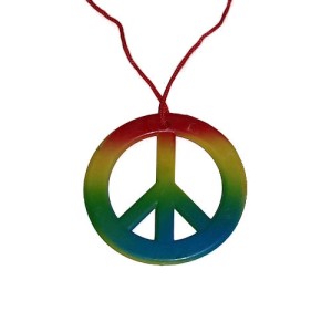 RTD-1673 : Peace Sign Necklace at RTD Gifts