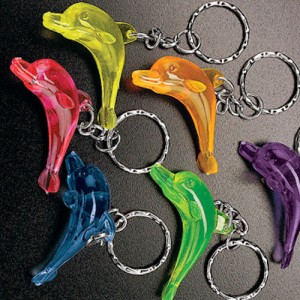 RTD-1787 : Plastic Dolphin Key Chain at RTD Gifts