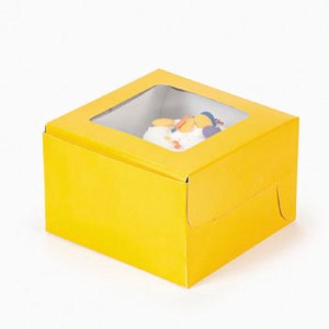 RTD-1800 : Yellow Cupcake Boxes at RTD Gifts