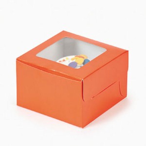 RTD-1801 : Orange Cupcake Boxes at RTD Gifts