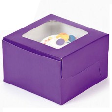 Purple Cupcake Boxes