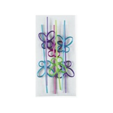 Butterfly Shaped Fun Straws