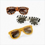 Plastic Animal Print Sunglasses for Children