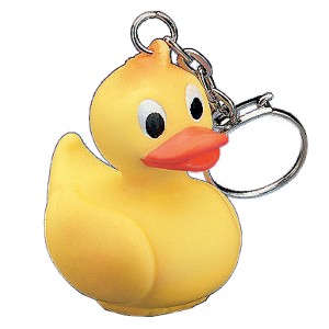 RTD-1843 : Vinyl Rubber Ducky Key Chain at RTD Gifts