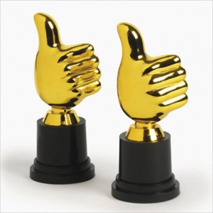 RTD-1972 : Thumbs Up Award Trophy at RTD Gifts