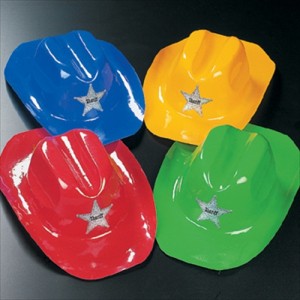 RTD-1973 : Plastic Cowboy Hats at RTD Gifts