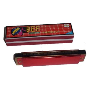 RTD-1994 : Bee 5 inch Metal Harmonica at RTD Gifts