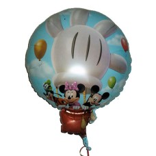 Disney Mickey Mouse Hot Air Balloon - 28 inch Mylar Helium Balloon