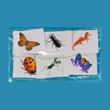 Insect and Reptile Tattoos 36-pack