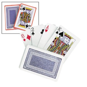 RTD-2006 : Deck of Large Playing Cards 5.5 Inch at RTD Gifts