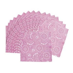 RTD-2063 : 16-Pack of Pink Cowgirl Napkins at RTD Gifts