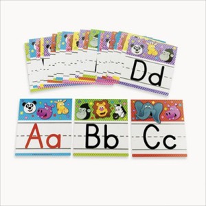 RTD-2067 : 26-piece Set of Zoo Animal Alphabet Letter Wall Cards at RTD Gifts