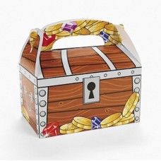 24-Pack Pirate Party Treasure Chest Treat and Favor Boxes
