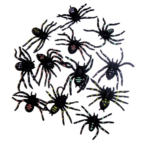 Rubber Stretchy Halloween Spiders Rubber Stretchy Halloween Spiders