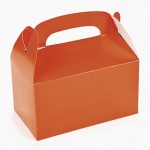 Orange Treat Boxes for Party Favors Orange Treat Boxes for Party Favors