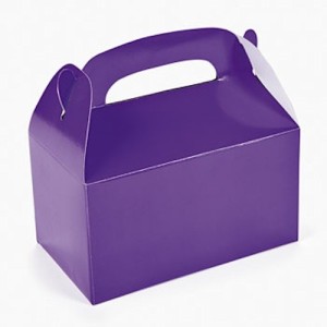 RTD-2139 : Purple Treat Boxes for Party Favors at RTD Gifts