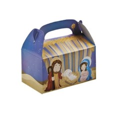 Christmas Inspirational Nativity Scene Treat Boxes