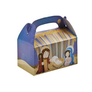 RTD-2144 : Christmas Inspirational Nativity Scene Treat Boxes at RTD Gifts