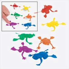 Plastic Jumping Frog Party Favor