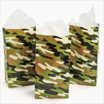 Camouflage Hunter Army Soldier Treat Bags Camouflage Hunter Army Soldier Treat Bags