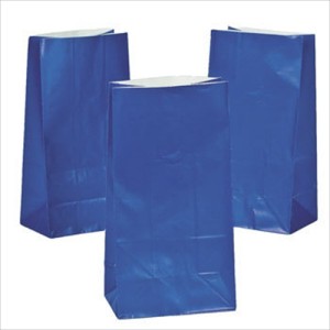 RTD-2315 : Royal Blue Paper Treat Bags at RTD Gifts