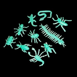 RTD-2362 : Plastic Glow-In-The-Dark Bugs and Creatures at RTD Gifts