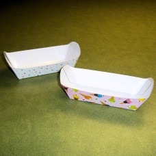 Ice Cream Sundae Disposable Paper Boats