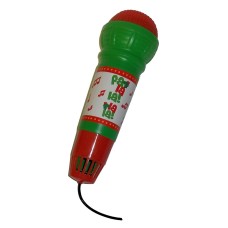 Large Christmas Holiday Echo Microphone