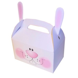RTD-2497 : Easter Bunny Party Favor Treat Box with Rabbit Ears at RTD Gifts