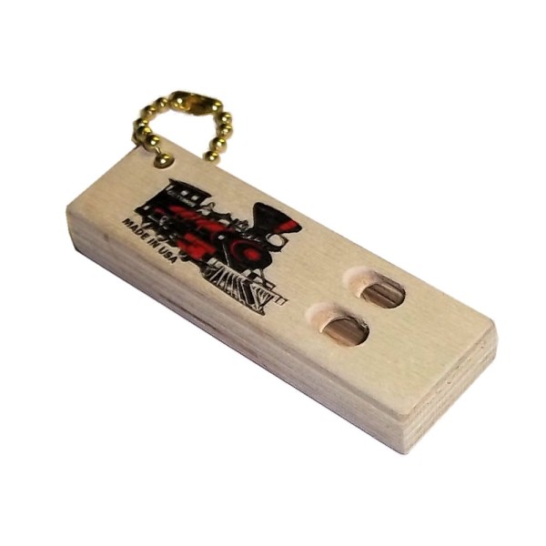 Train Whistle Mini Key Chain U.S.A. 2-Tone Train Whistle Mini Key Chain U.S.A. 2-Tone
