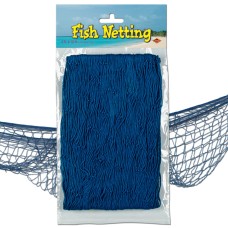 Sailors Decorative Blue Fish Netting
