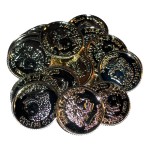 Shiny Plastic Pretend Gold Coins
