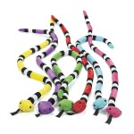 Plush Bright Color 4-Foot Snake